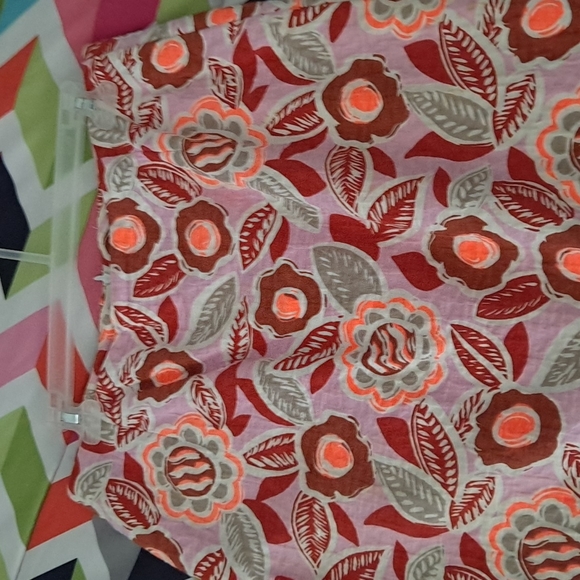 Flower 🌼 print knee length shirt..BARNEY'S NEWYORK..multi color - Picture 1 of 4